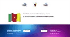 Desktop Screenshot of investincameroon.net